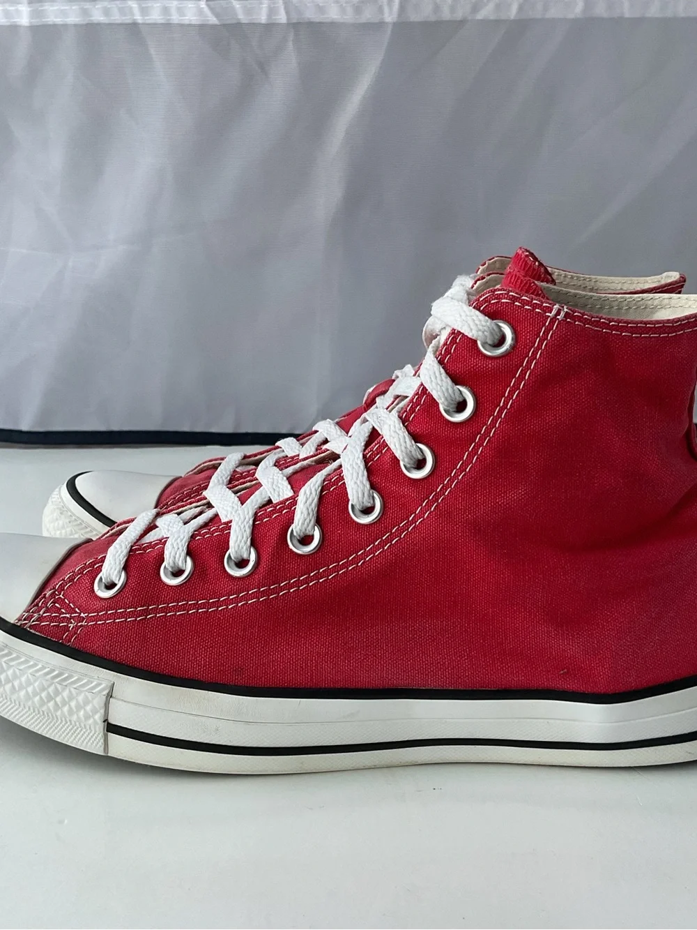 Converse Chuck Taylor All Star M9621 Red High Top Sneakers Size Men’s Size 10